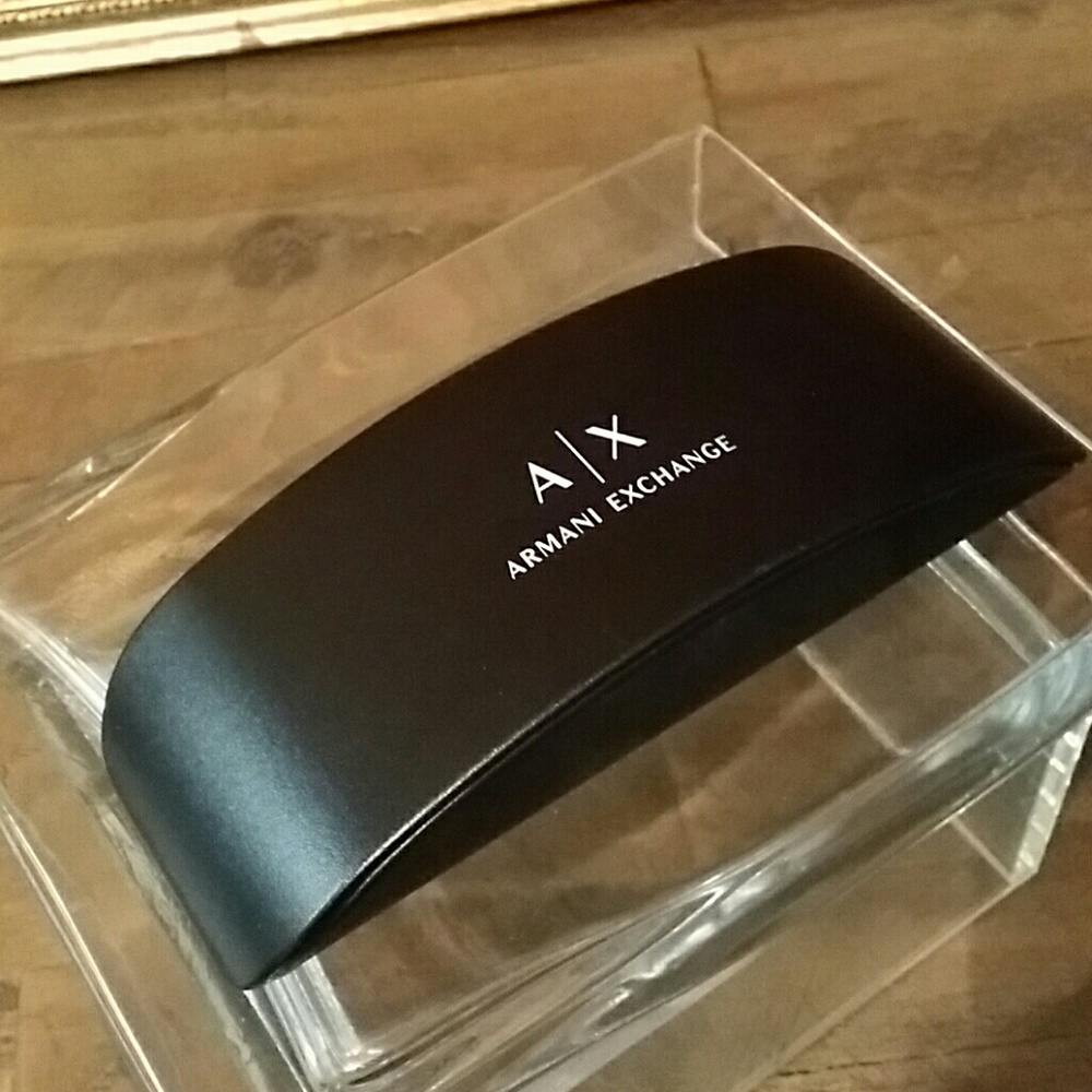 Armani Exchange sunglasses case